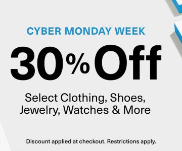 Amazon Fashion Cyber Week Sale